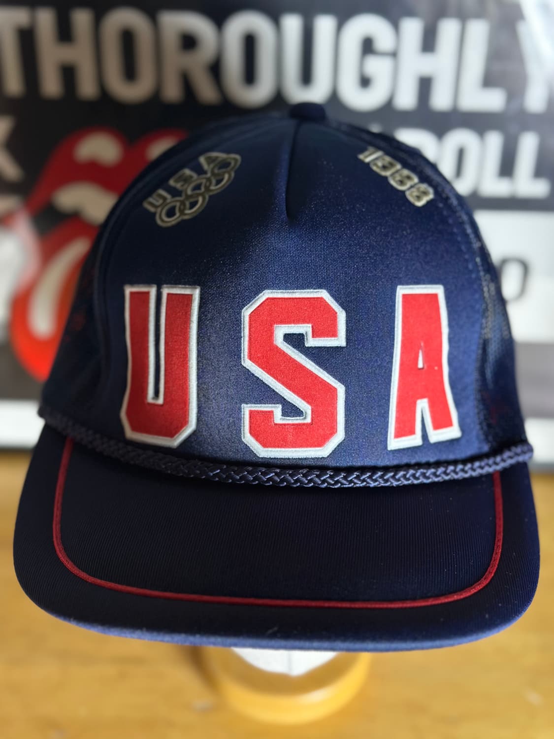 빈티지 1988 올림픽 USA 메쉬캡 모자 상품이미지2