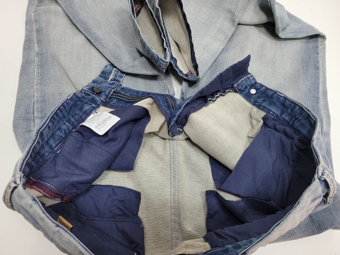 DSTREZZED 디스트레치드 데님 팬츠 청바지 / 남 78 연청
 상품이미지7