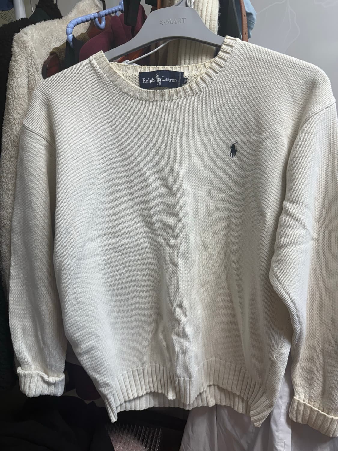 폴로랄프로렌 화이트 니트 상품이미지1