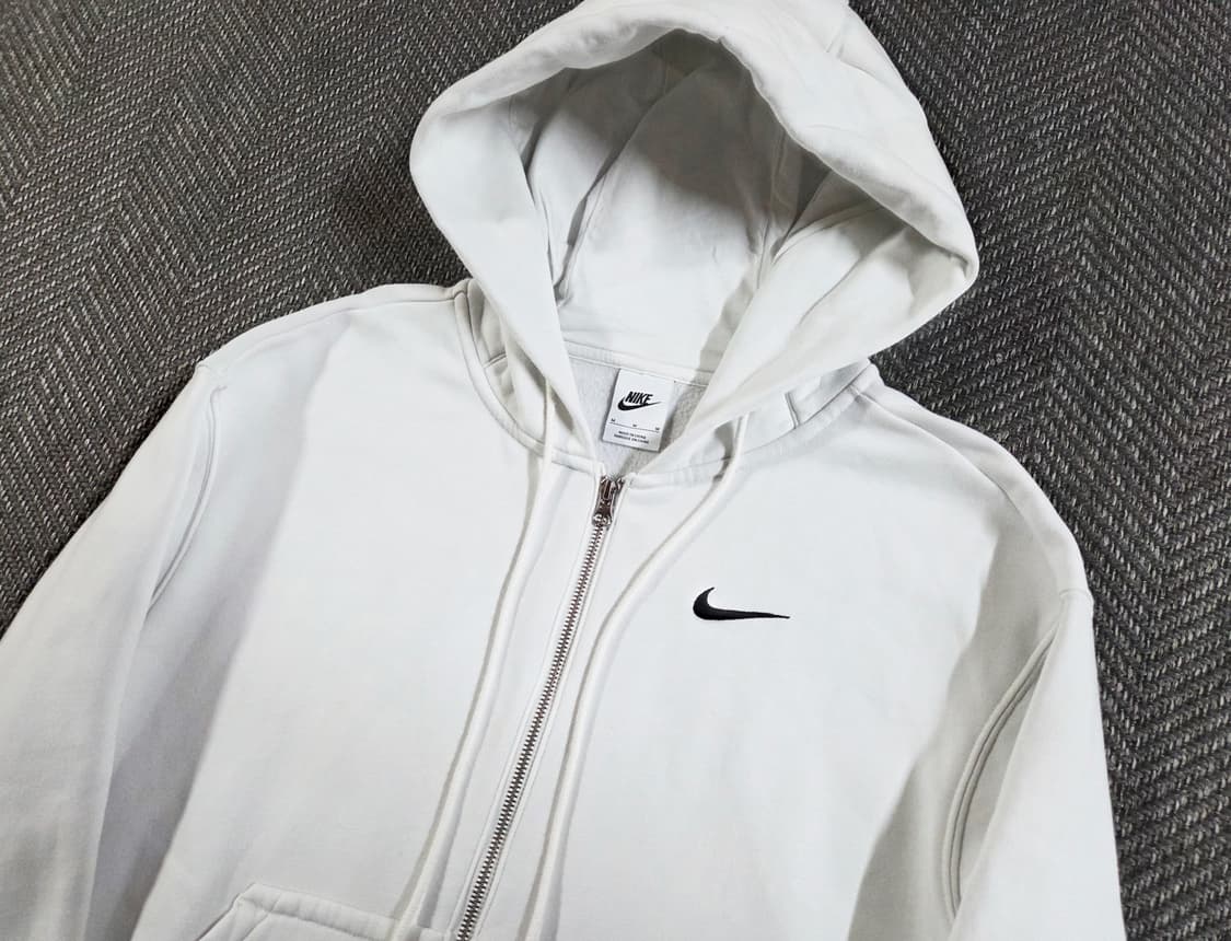 나이키 Nike 스우시 화이트 투웨이 후드집업 상품이미지3