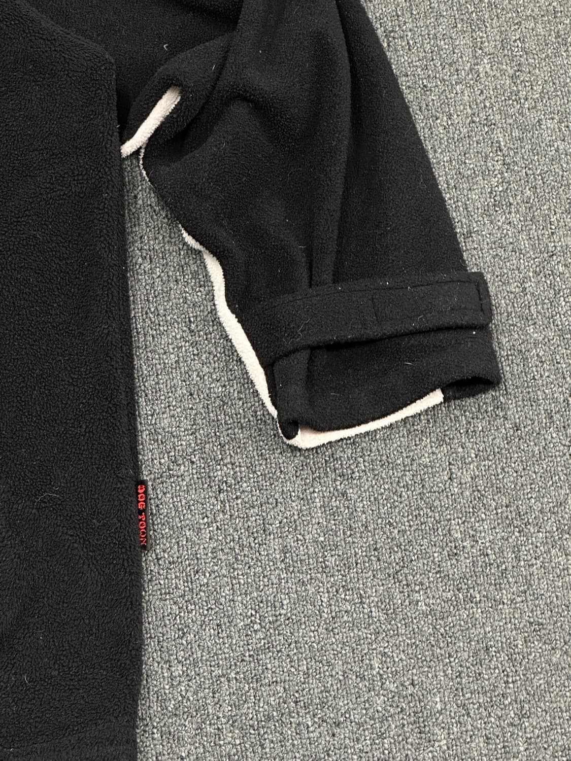 OS)도그타운 빈티지 자수 로고 포인트 플리스 집업 상품이미지8