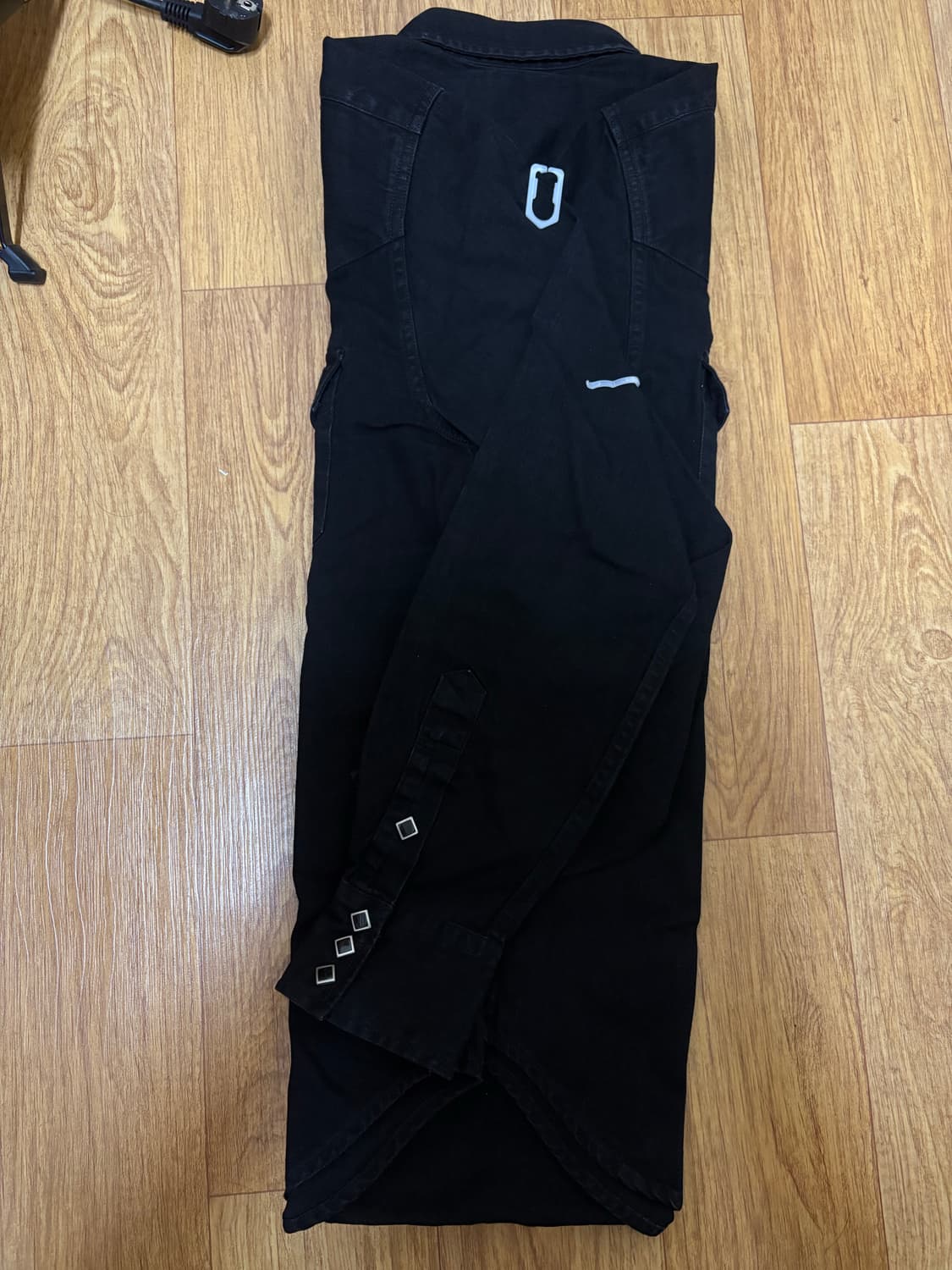 RRL 블랙 트윌 웨스턴 셔츠 S 상품이미지3