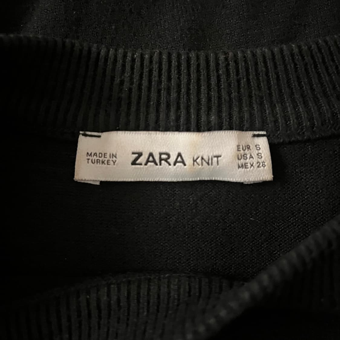 Zara KNIT oversize viscose round knit 상품이미지7