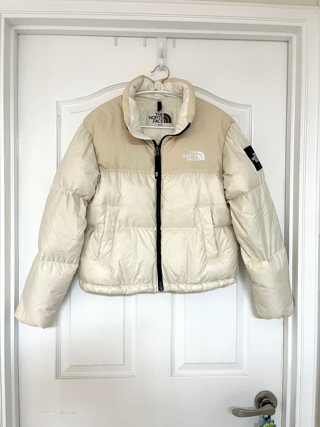 노스페이스 화이트 라벨 노벨티 눕시 패딩 / 크림컬러 상품이미지2