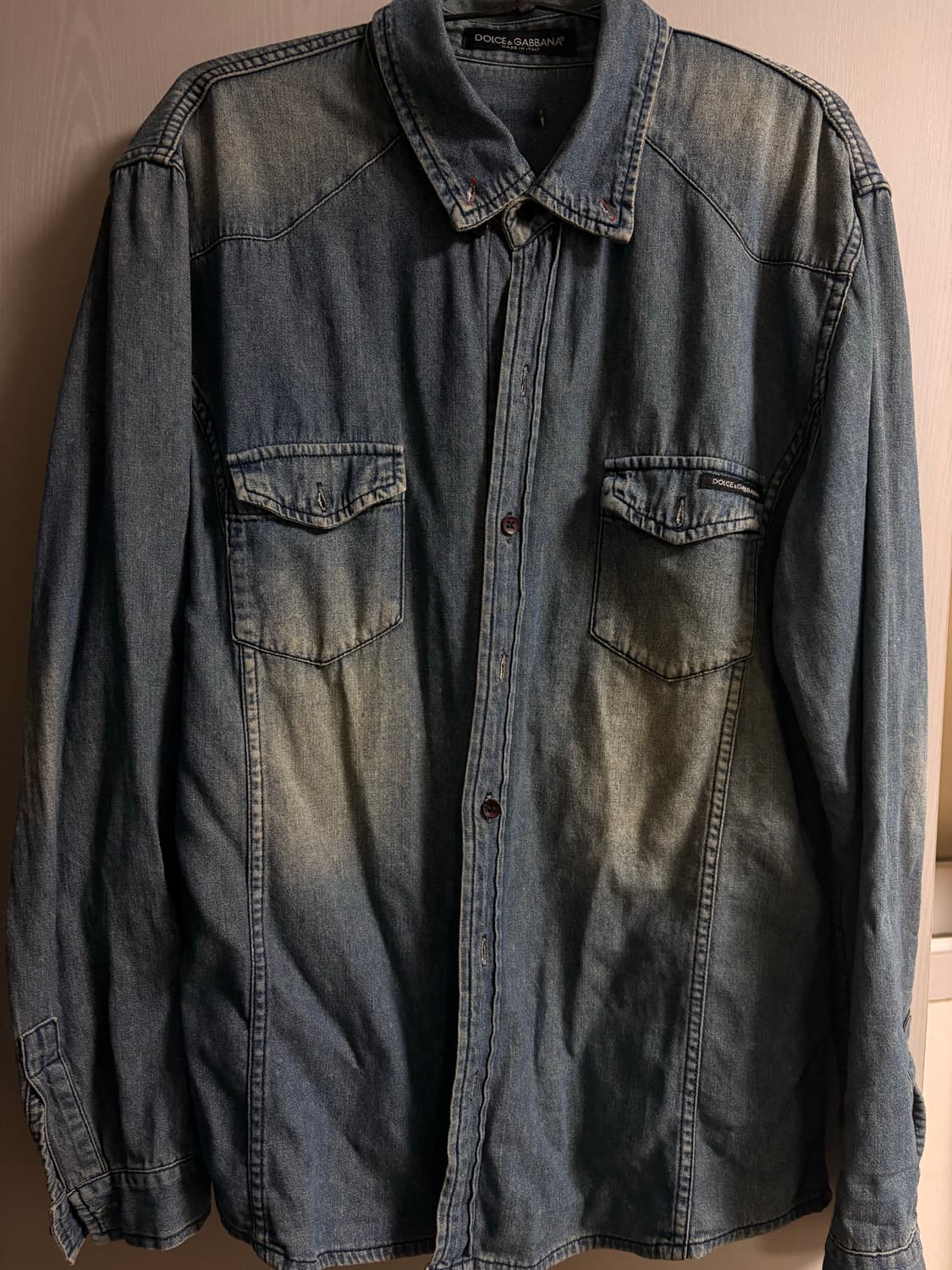 [Dolce&Gabbana] vintage denim shirts 상품이미지1