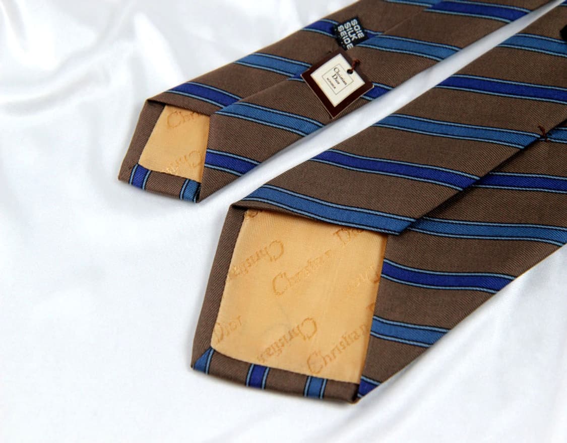 디올 7.8cm 미사용 S등급 남자 명품 넥타이 상품이미지4