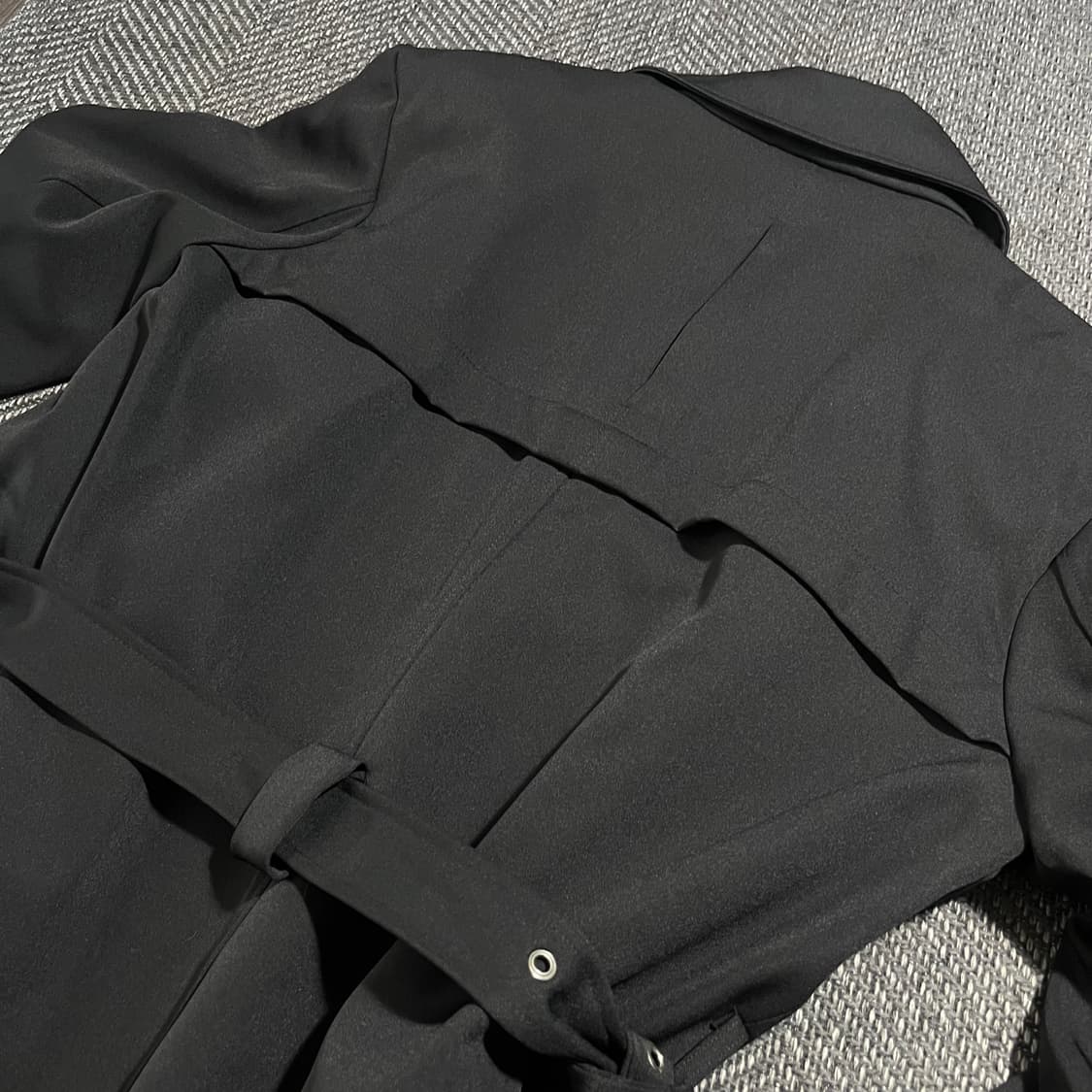 [XL] DECOROSO 데꼬로소 롱 트렌치 코트 상품이미지4