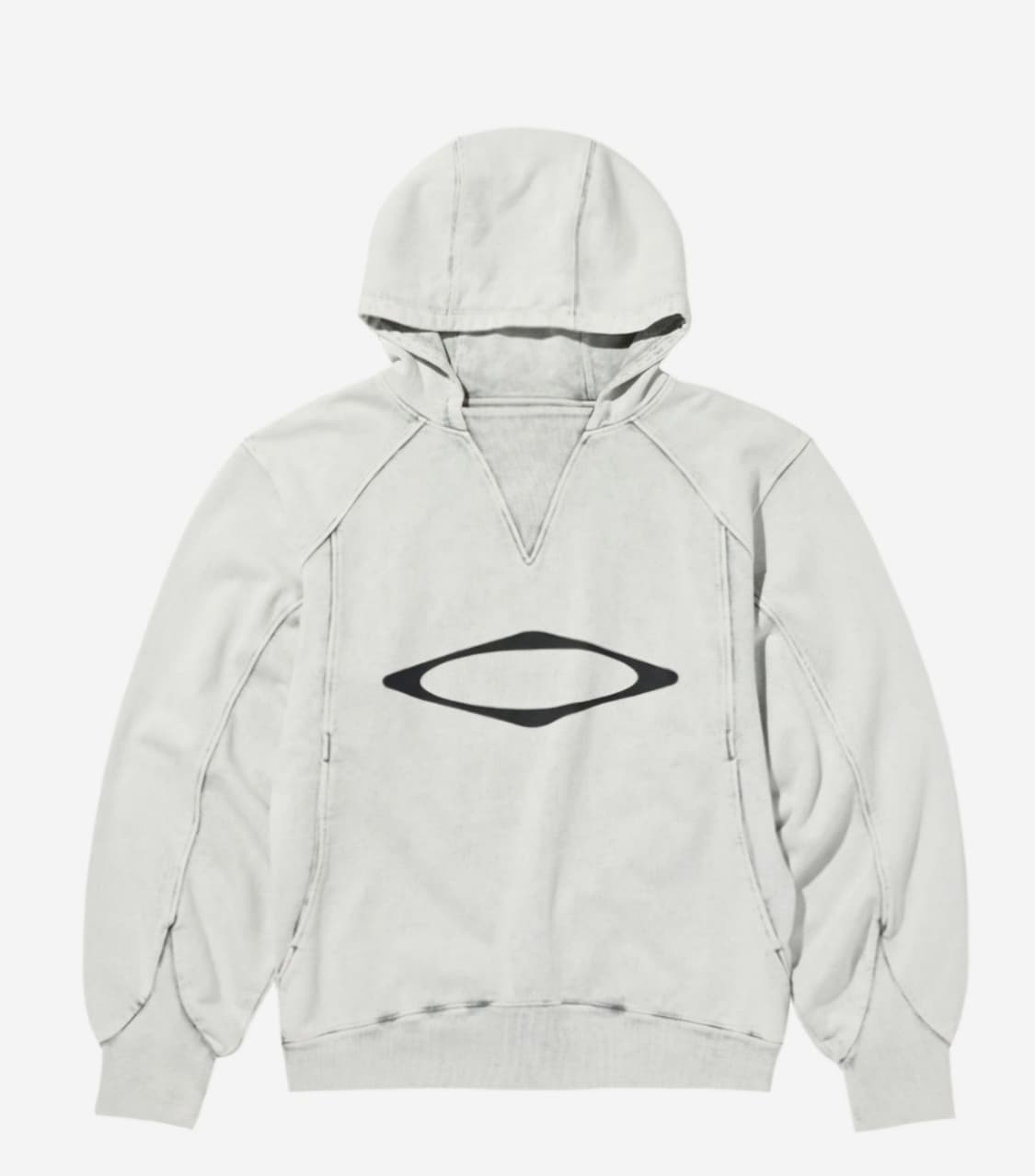 미스치프 블리치드 풀오버 후드 블리치드 카키 상품이미지1