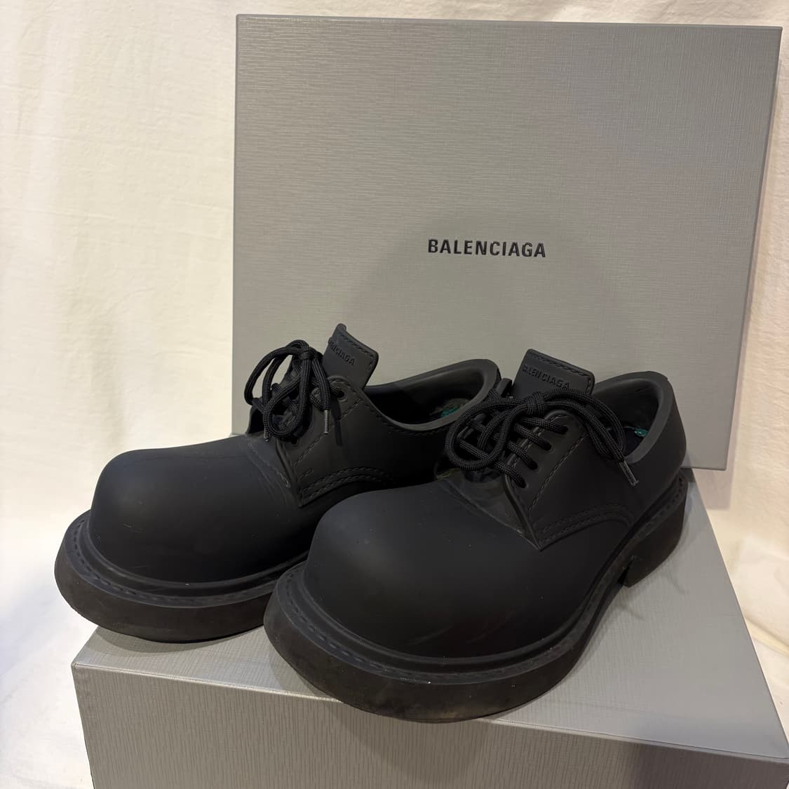 발렌시아가 스테로이드 더비 슈즈 상품이미지1