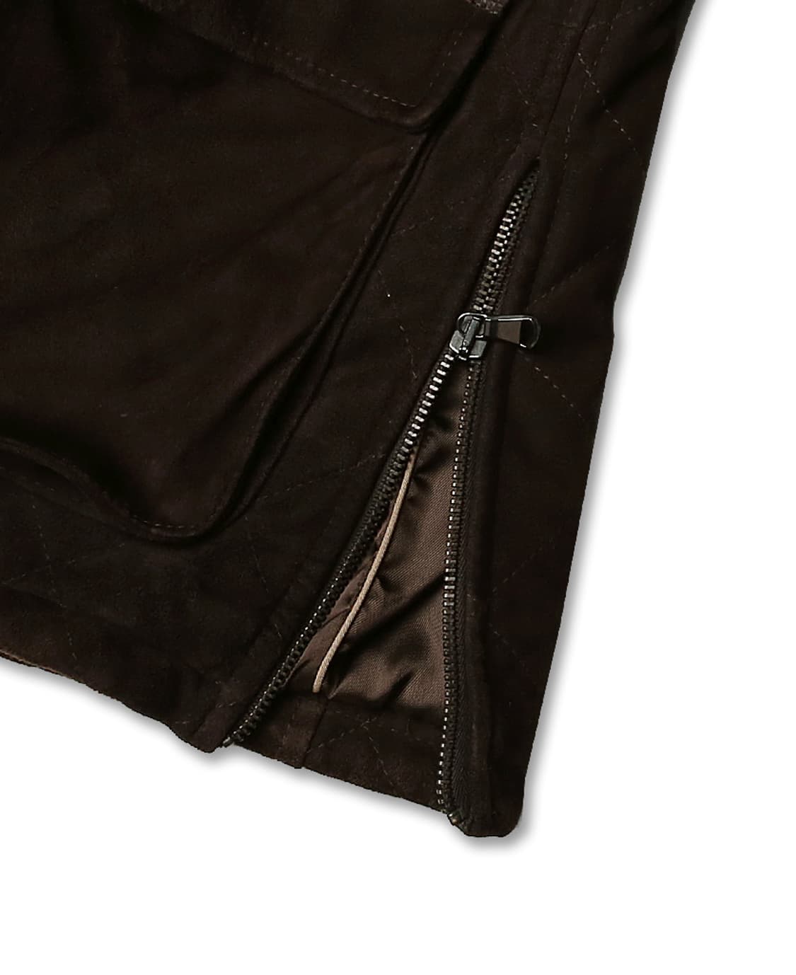 엠메띠 [Emmeti] 엘레강스 스포티보 염소 퀼팅 스웨이드 필드 자켓 상품이미지4