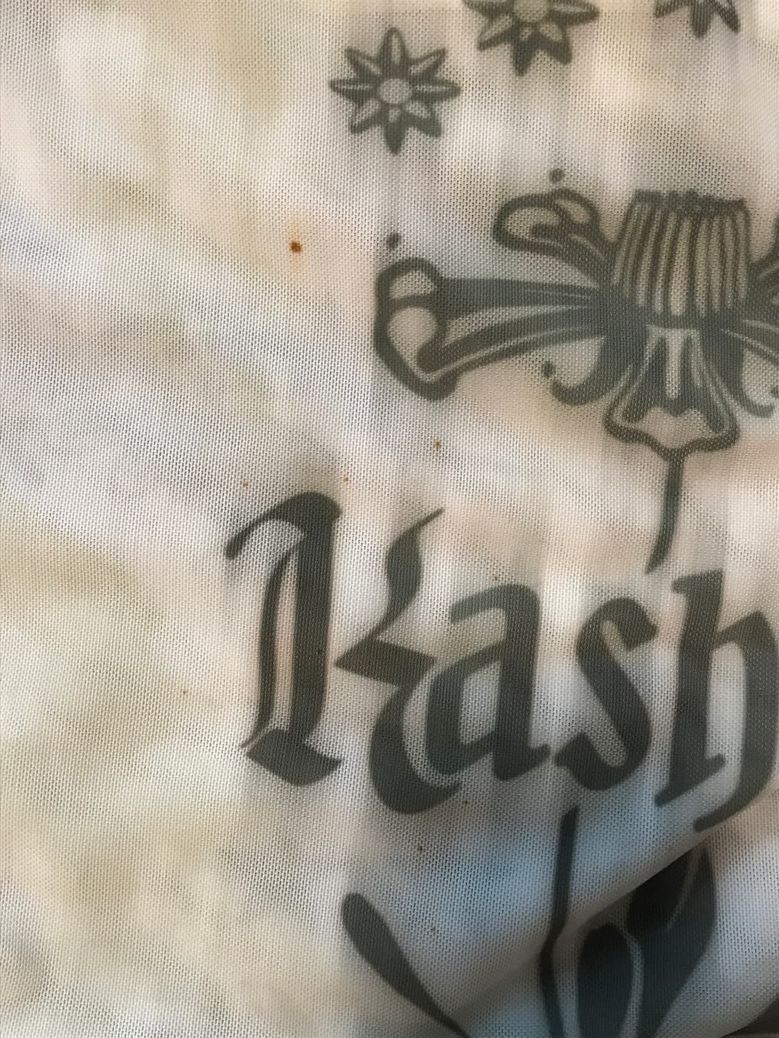 Kashiko Ink Painting Mesh Top 상품이미지6