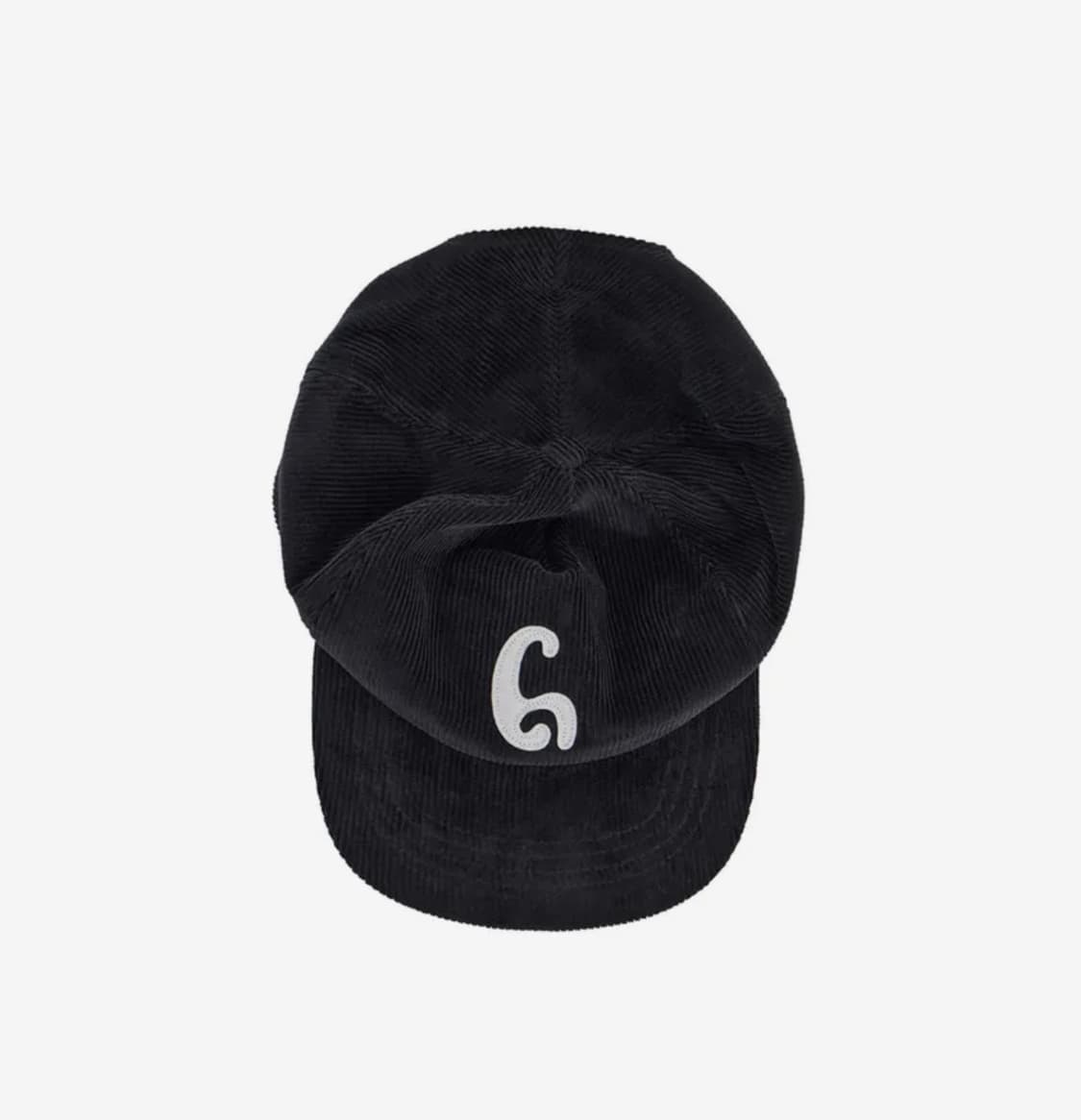 1011 Gallery Corduroy Ball Cap - Black 상품이미지3