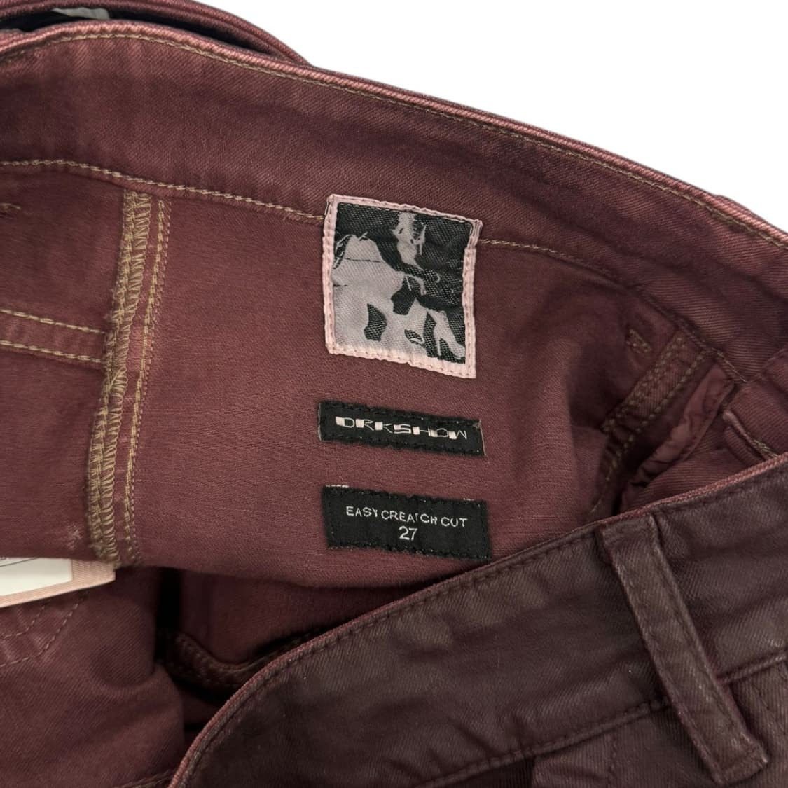 릭 오웬스 다크쉐도우 21SS 왁스 이지 크리치 컷 카고 팬츠 상품이미지7