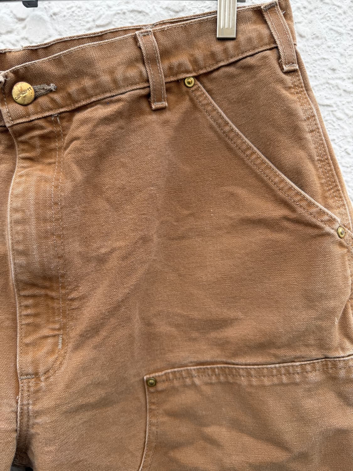 Vintage Carhartt Brown Duck Double Knee  상품이미지4