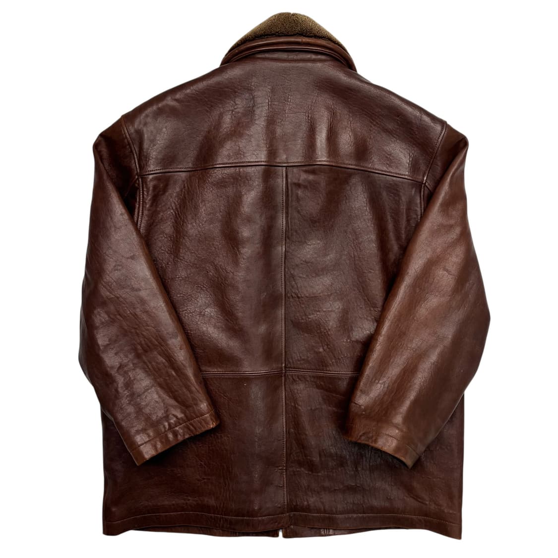 입생로랑 브라운 램스킨 레더 자켓 L 상품이미지4