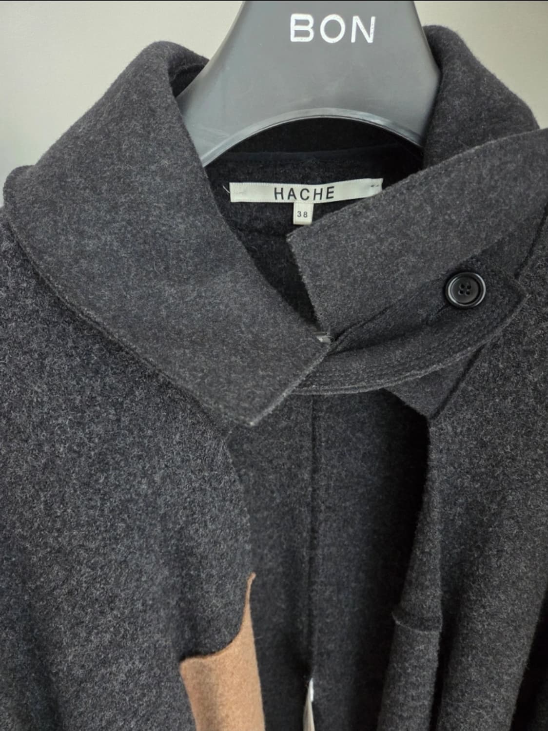 HACHE 하쉬 숄 케이프 코트 38 상품이미지4