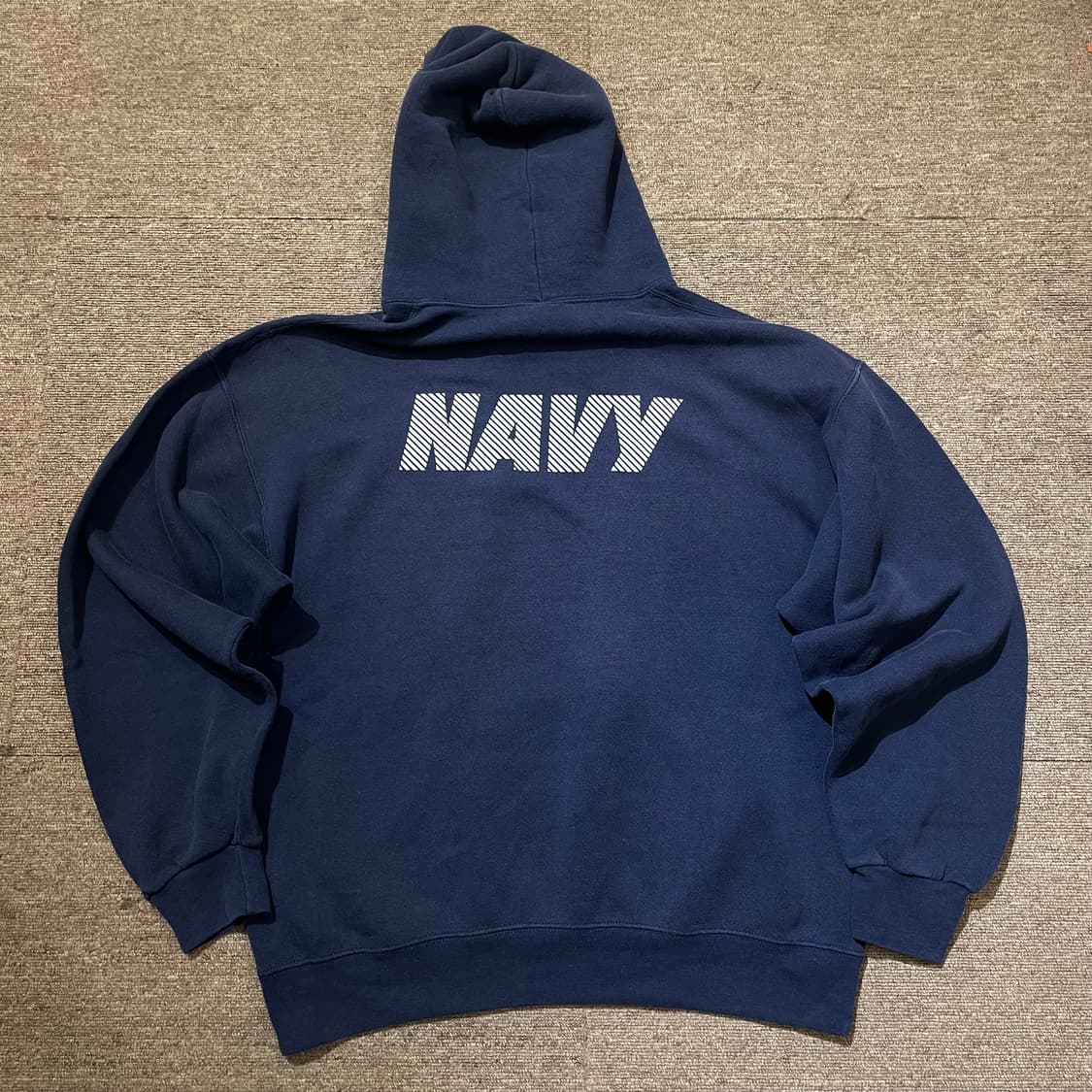 (L) USA Soffe NAVY 밀리터리 미해군 후드티 상품이미지2