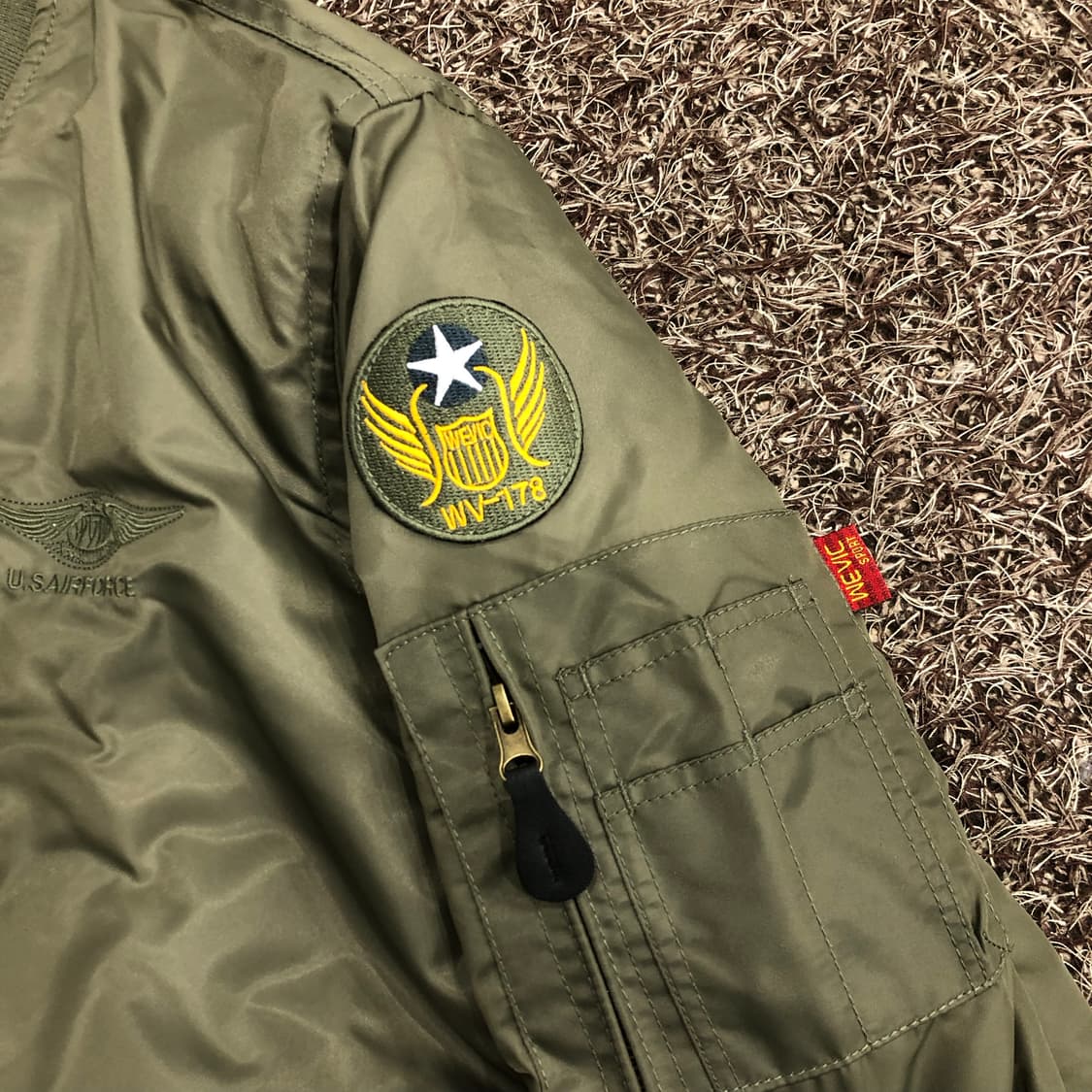 캡틴위빅 MA-1 봄버 플라이트 항공 점퍼 상품이미지3