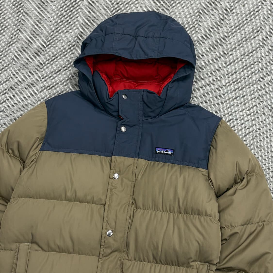 파타고니아 배색 베이직 패딩 v1590  상품이미지3