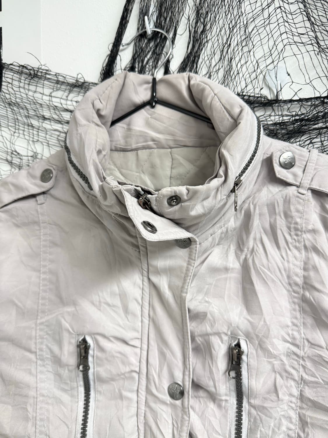 00s zipper detail long jacket 상품이미지3