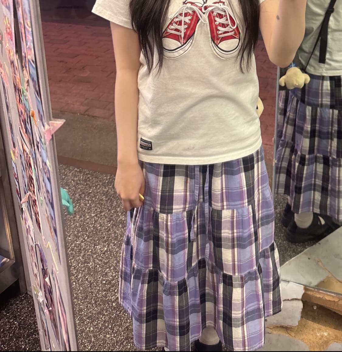 모리걸••• 빈티지 소녀 스커트 판매>< 상품이미지2