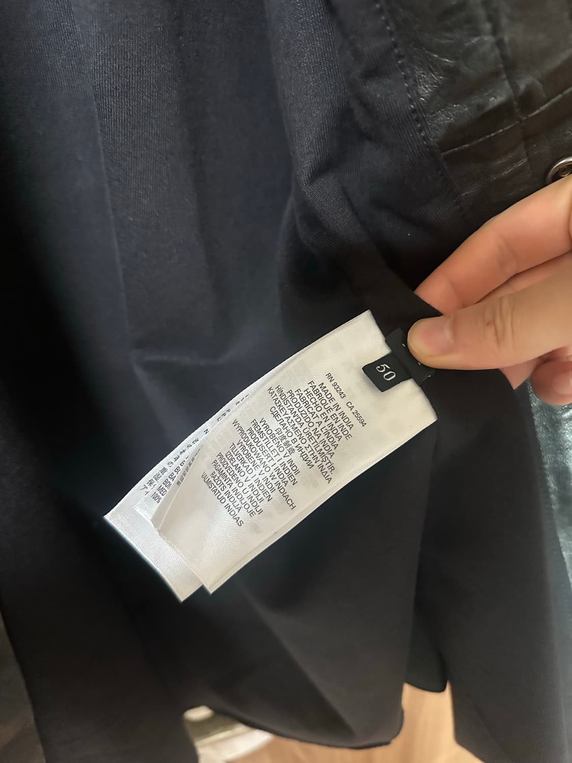 [50] diesel L SPHINX 디젤 후드 레더 셔츠 자켓 상품이미지7