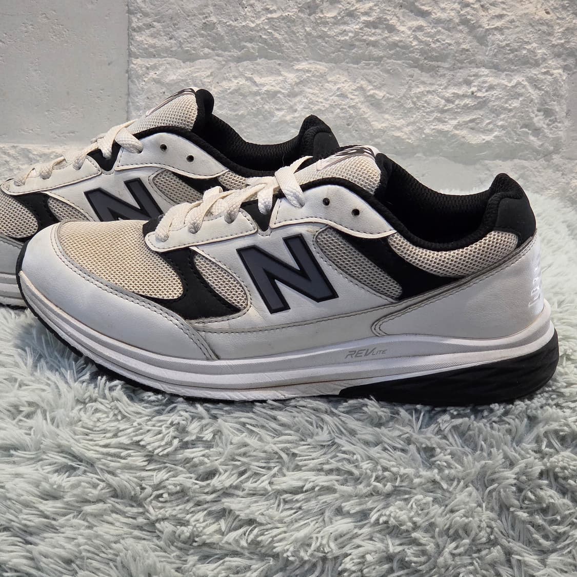 5q-9:뉴발란스 MW707WB 화이트-블랙 (25.5cm) 상품이미지2