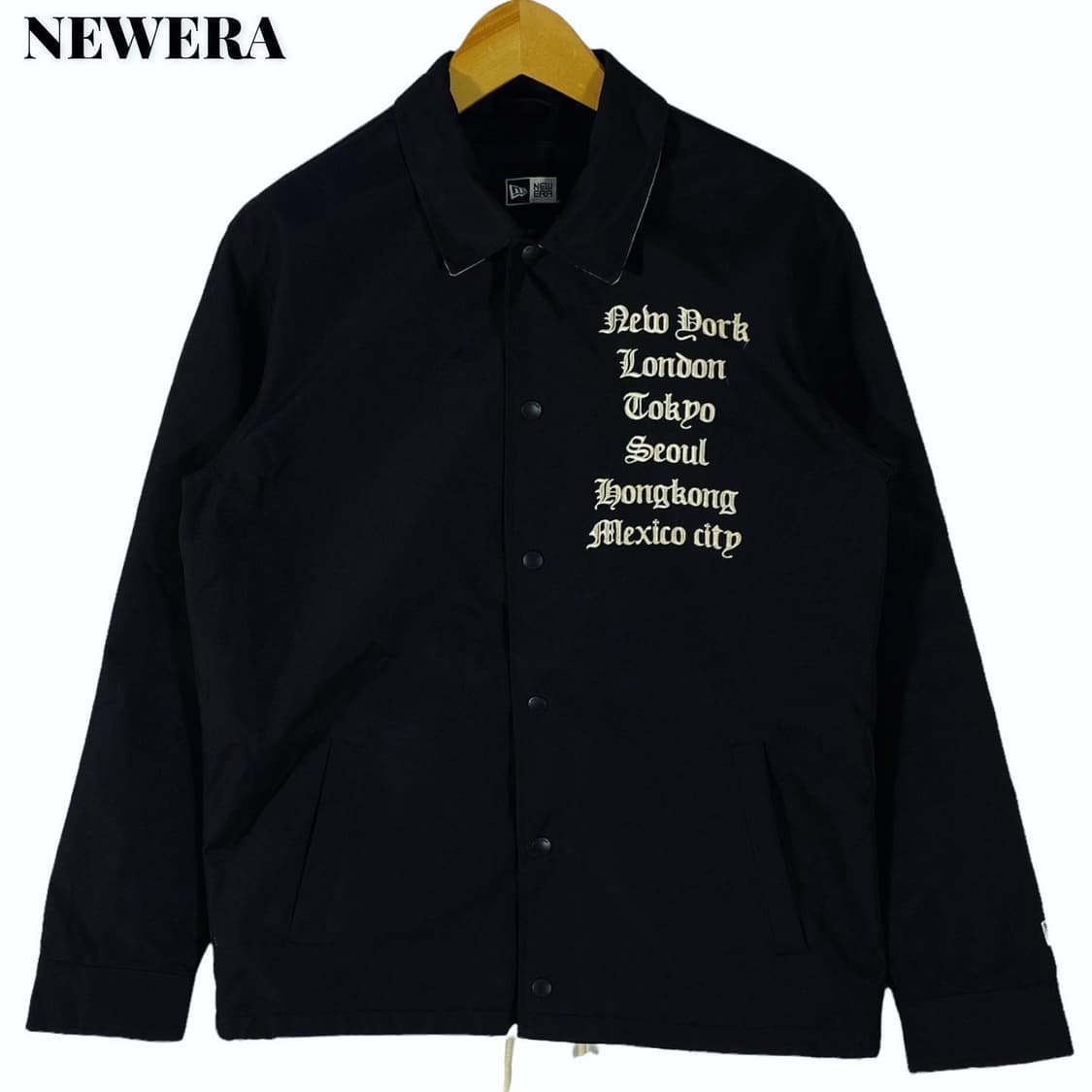 NewEra back logo cotton jacket 상품이미지2