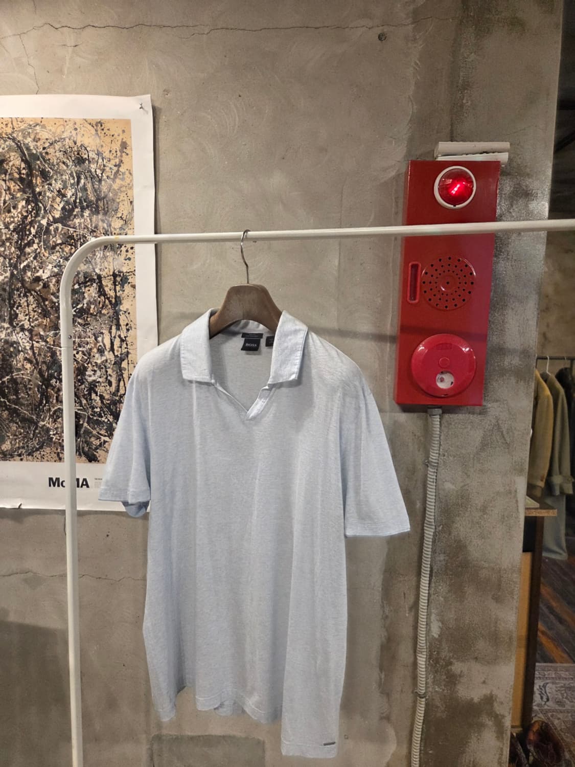 휴고보스 오픈칼라넥 티셔츠  상품이미지8