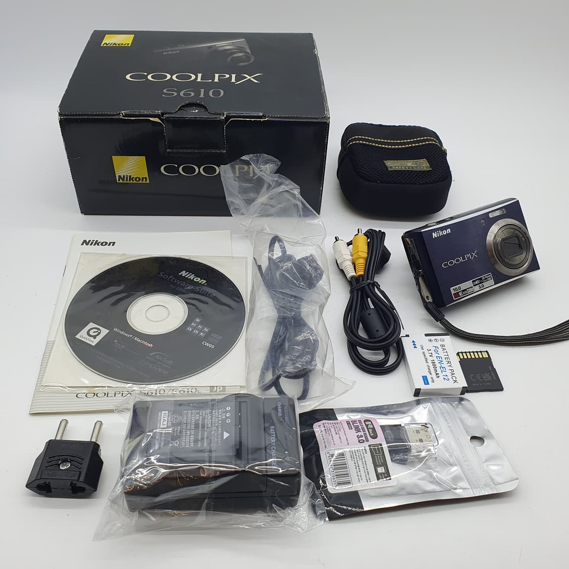 니콘 쿨픽스 S610 + 박스 빈티지 디카 디지털카메라 상품이미지10