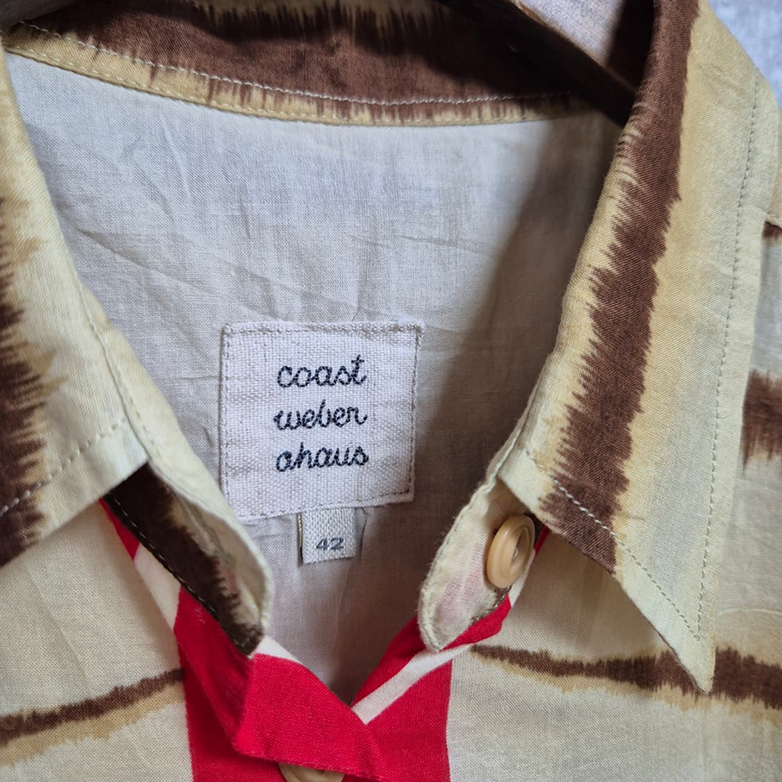 Coast Weber Ahaus 셔츠(Made In BULGARIA) 상품이미지5