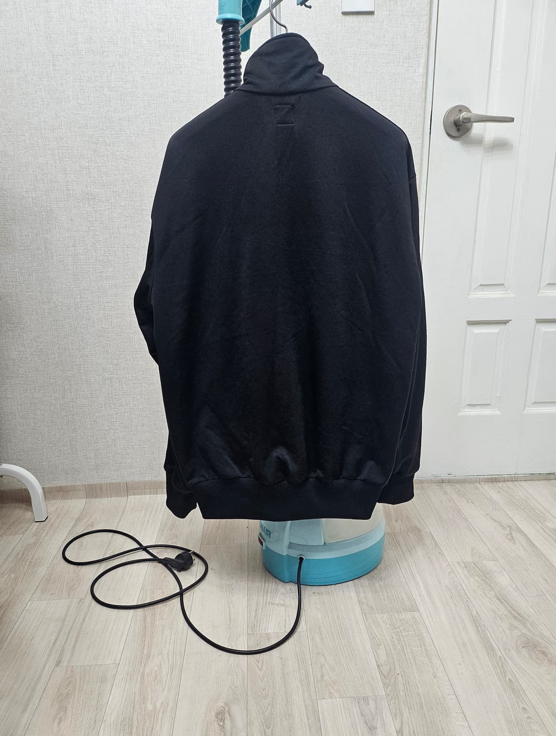 (100~105)L ☆초희귀☆아디다스 파이어버드 금장자수[블랙]트랙탑져지 상품이미지6