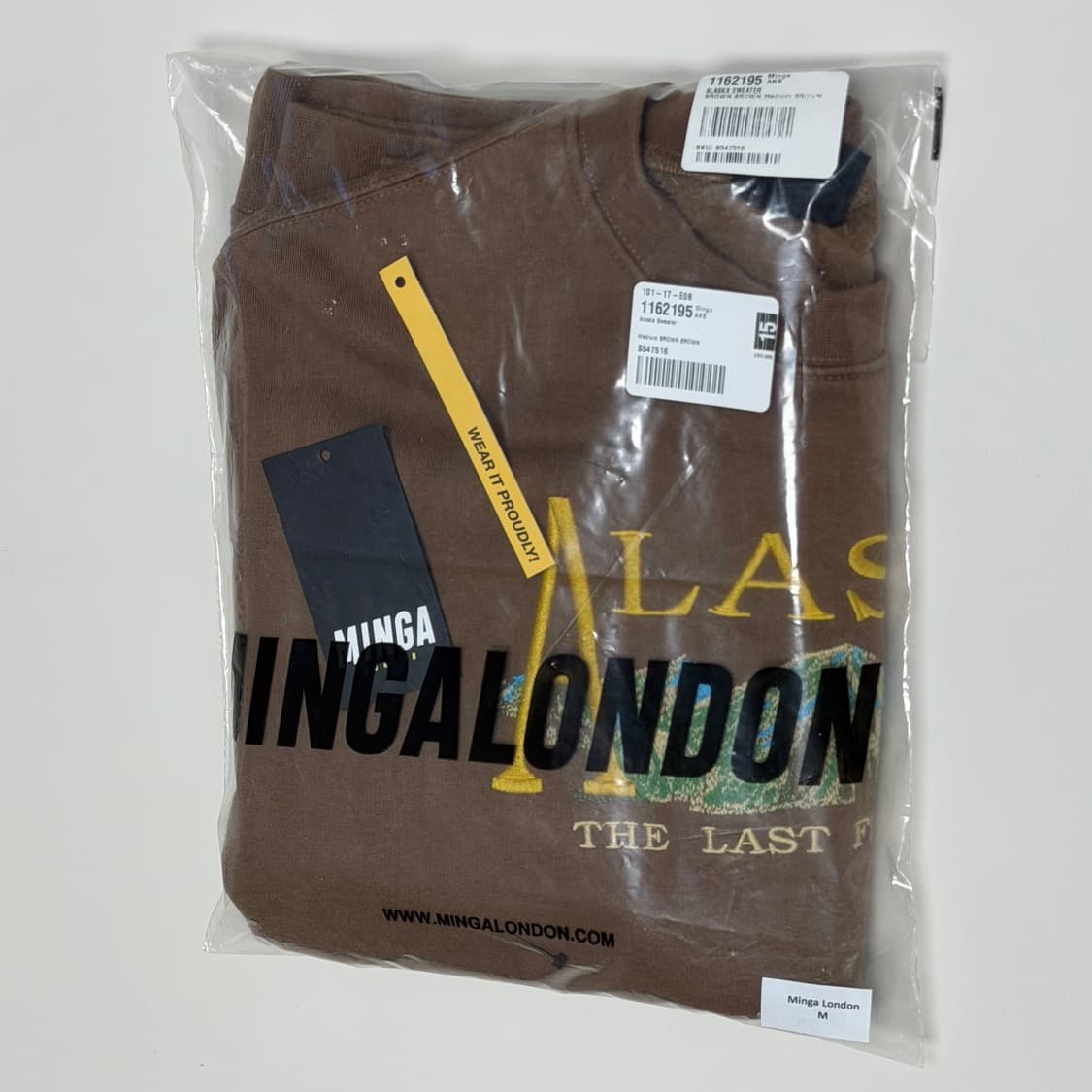 minga london AlaskA 기모 맨투맨 상품이미지5