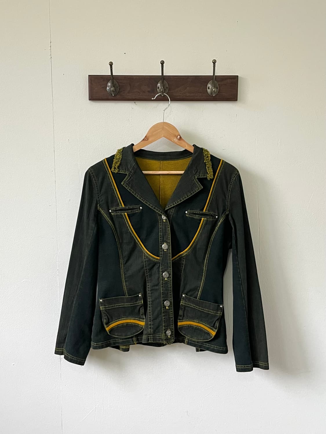 칸사이 야마모토 데님 자켓 상품이미지1