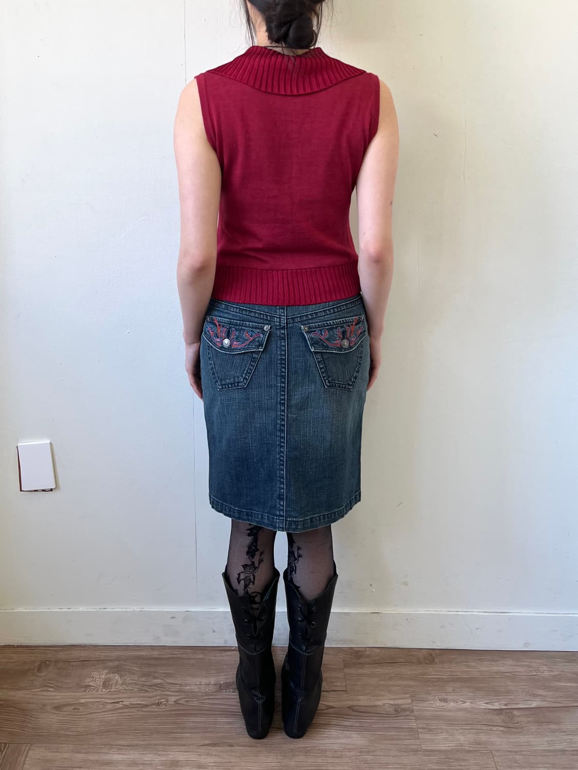 Gamel Road 데님 스커트 상품이미지9