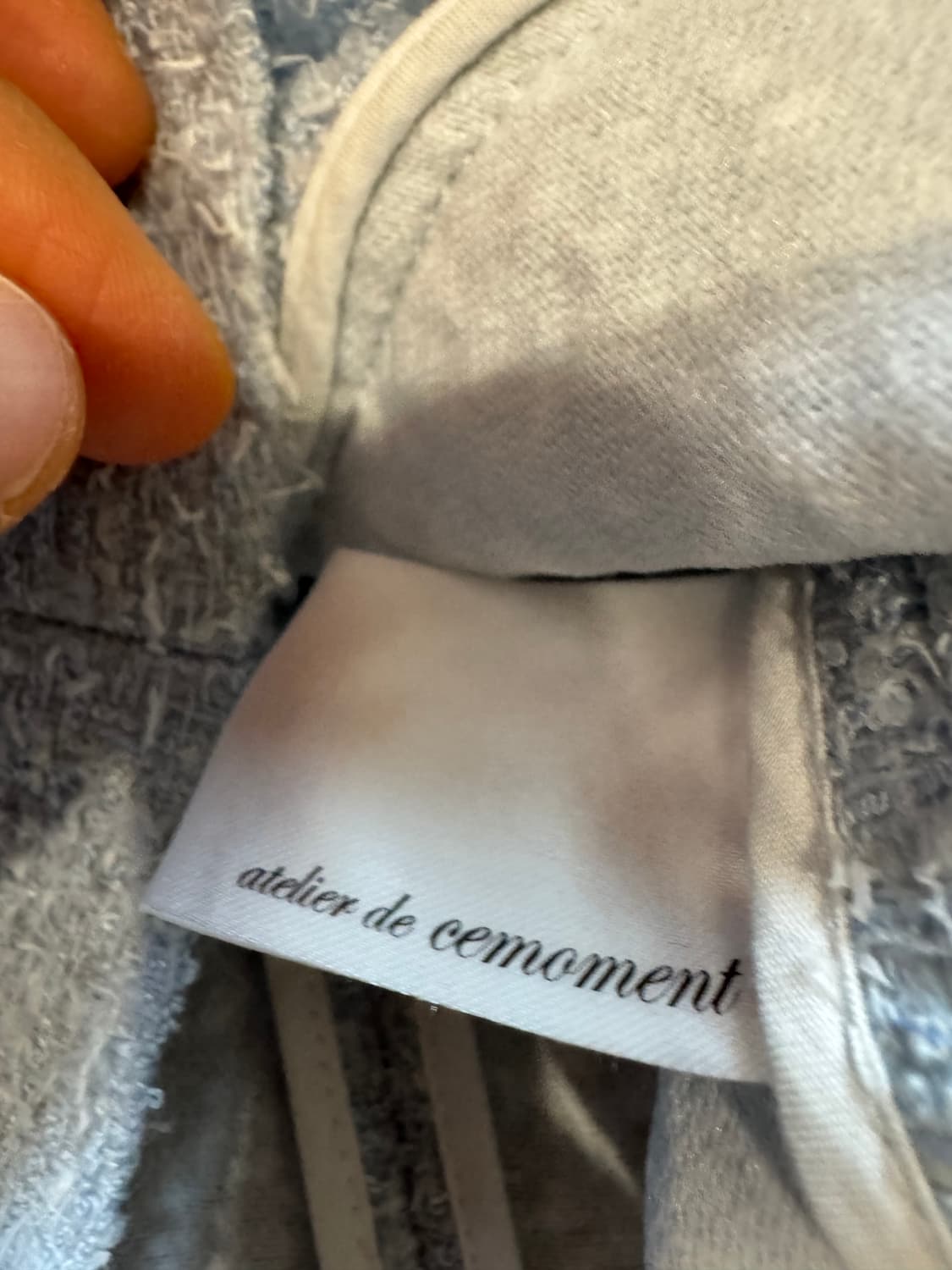 아뜰리에 드 쎄모먼 아리아 트위드 자켓 상품이미지8