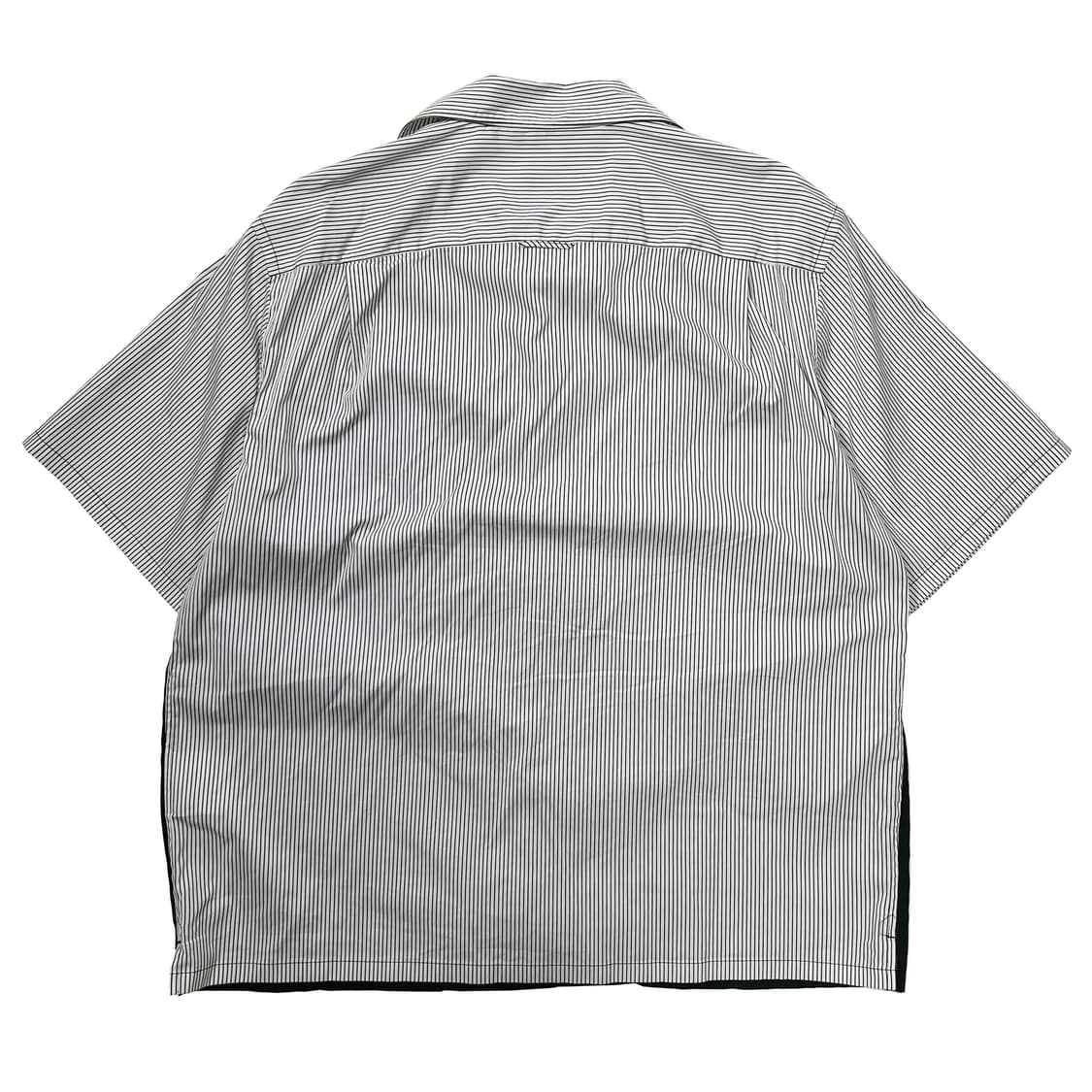 프라다 스트레치 코튼 리나일론 셔츠 화이트 블랙 (XL) 상품이미지2