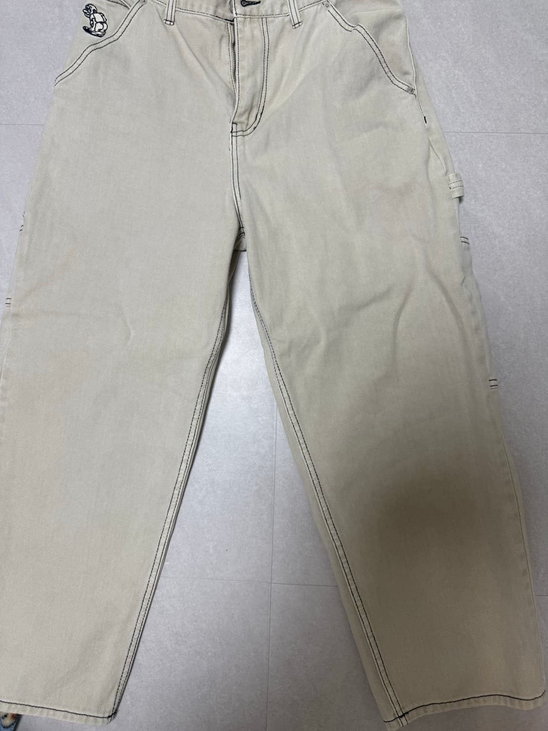 유니클로 저지배럴 무신사 청바지 상품이미지4