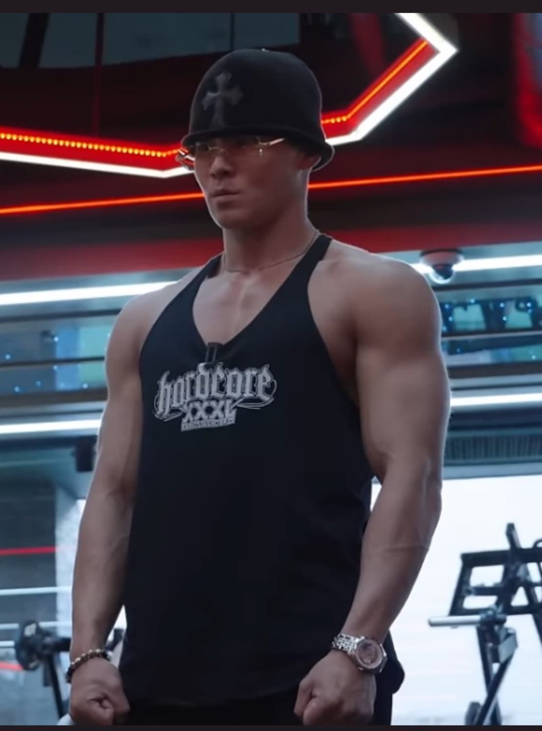 크롬하츠 크로스 레더패치 캐시미어 비니 상품이미지10