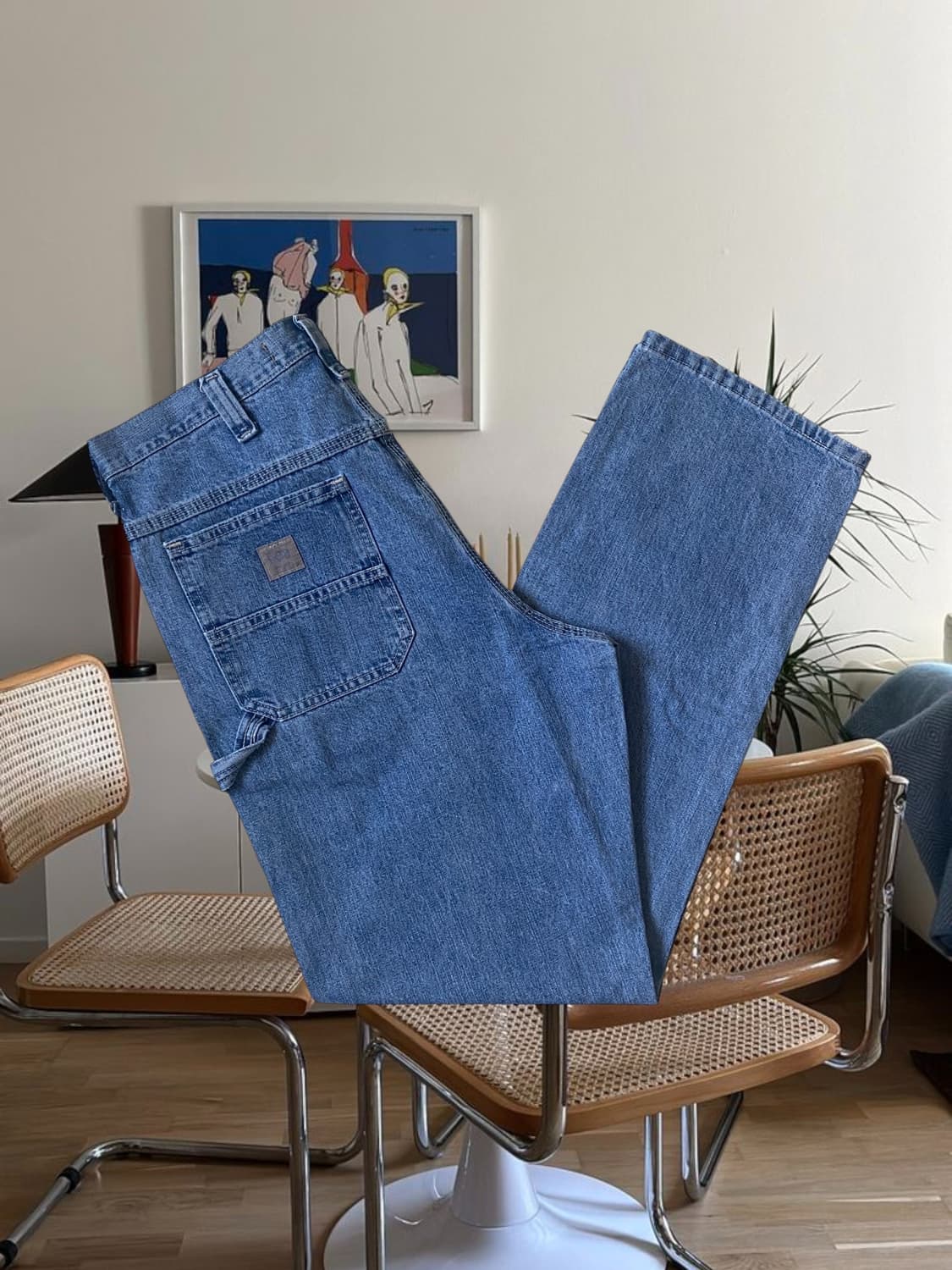 리 데님 팬츠 (34) AB1237 상품이미지1