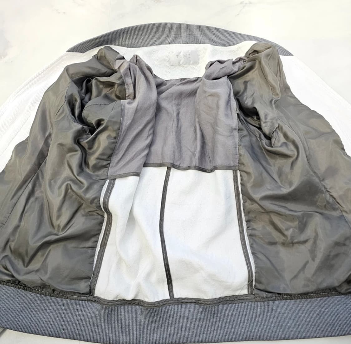 TIME 타임옴므 봄버 자켓 100 상품이미지4