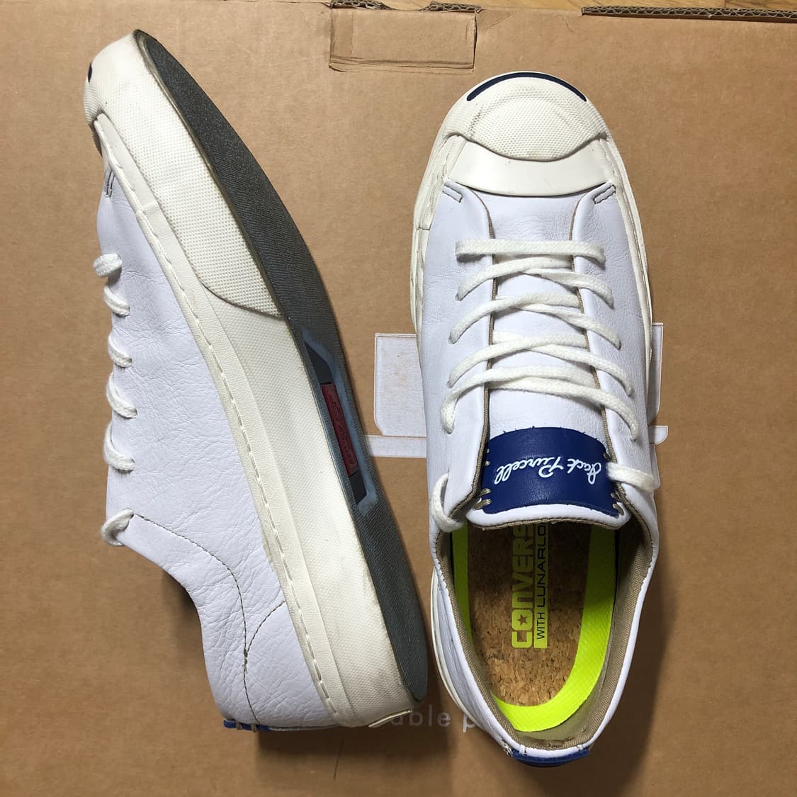 컨버스 잭퍼셀 텀블레더 화이트(정품 / 151496C) 상품이미지3