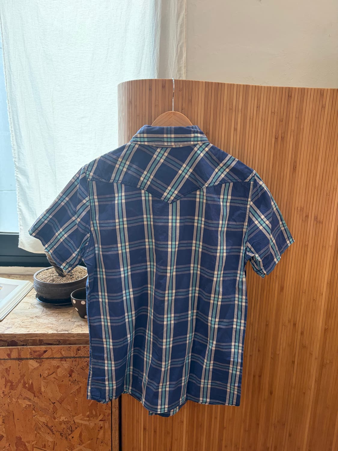 00s Bluenotes Check Shirt 상품이미지8