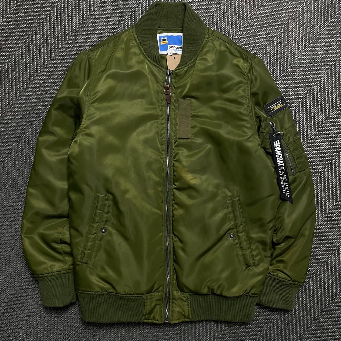 팬콧 MA-1 항공 블루종 점퍼 카키o 5203 상품이미지2