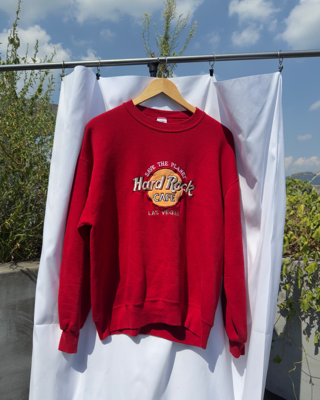 90s Made in USA Hard Rock Cafe 라스베가스 맨투맨 상품이미지1