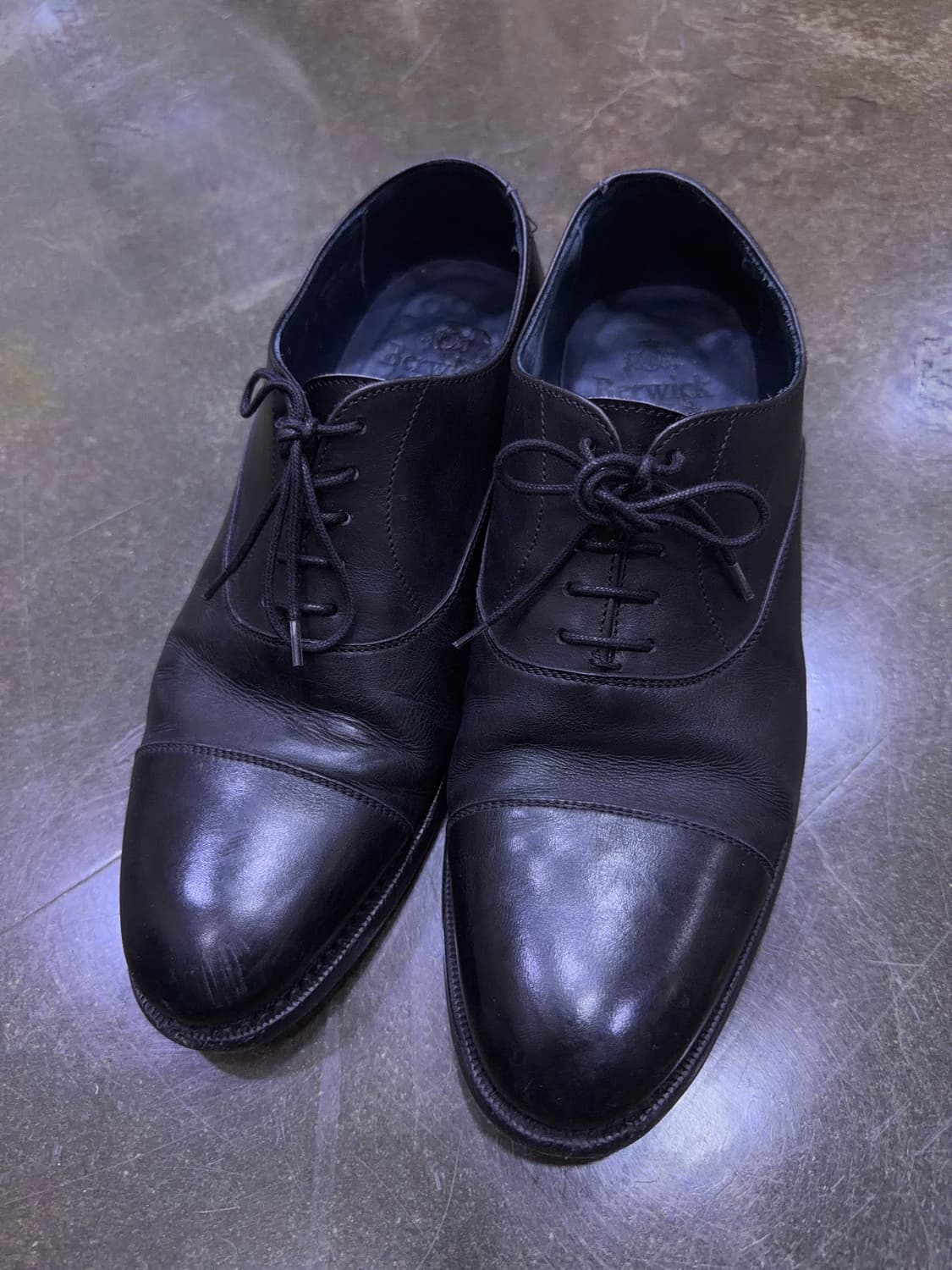 버윅 4311 옥스포드 슈즈 구두 블랙 7 상품이미지2