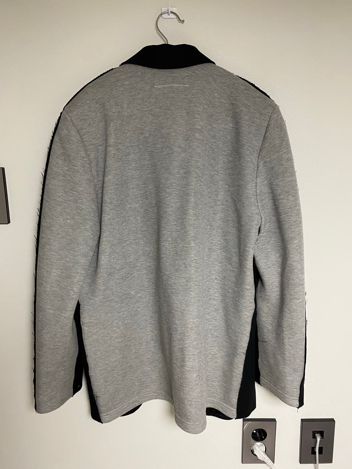 MM6 Maison Margiela - 콘트라스트 싱글 브레스티드 자켓 상품이미지3