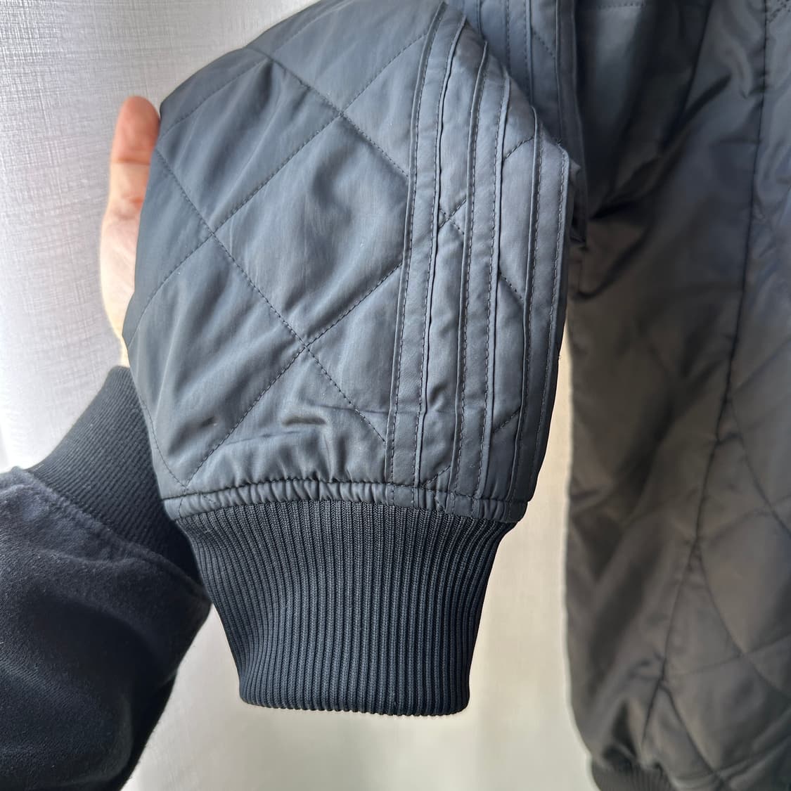 아디다스 슈퍼스타 컴뱃 퀼팅 자켓 블랙 105 상품이미지6