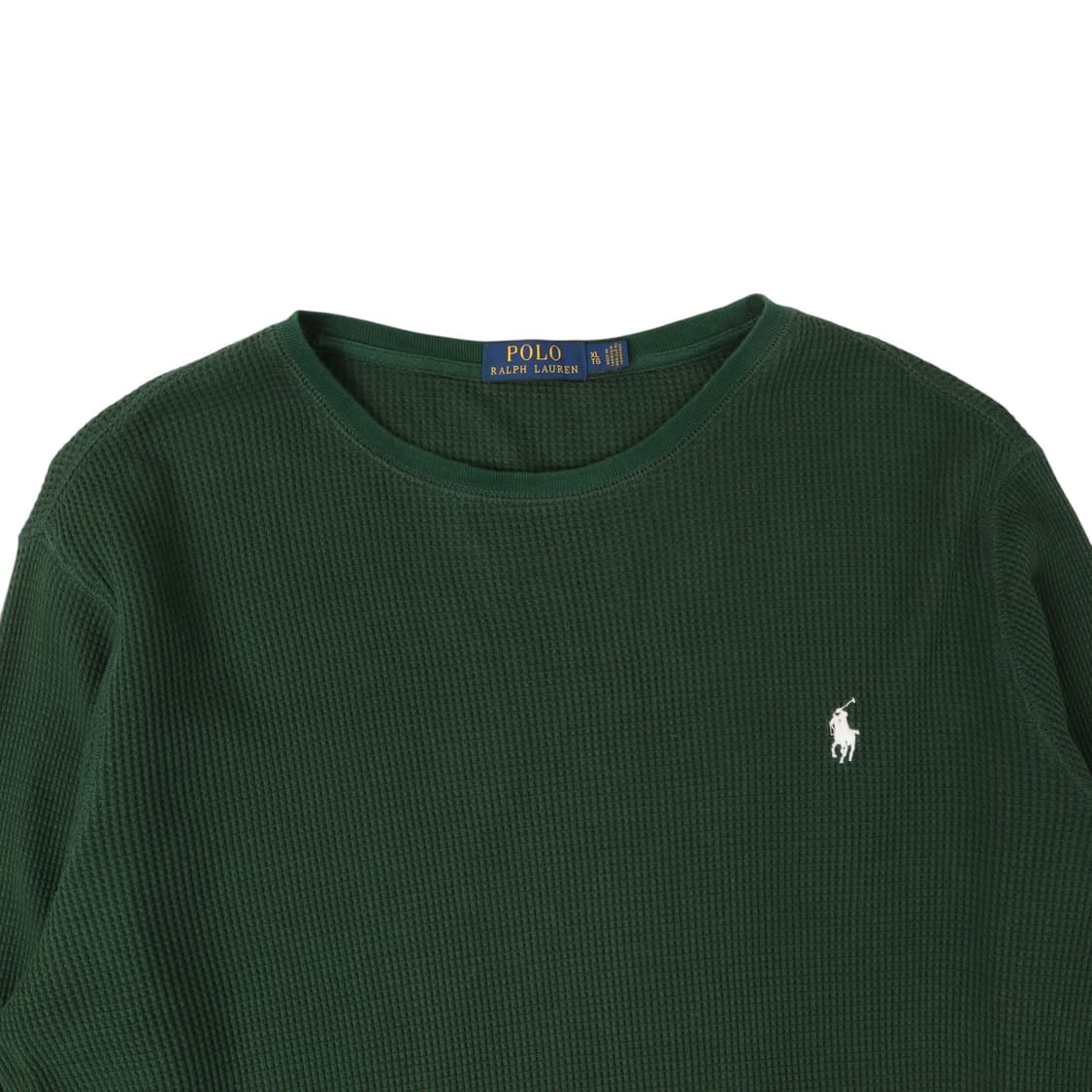 폴로 랄프로렌 그린 와플 롱슬리브 상품이미지2
