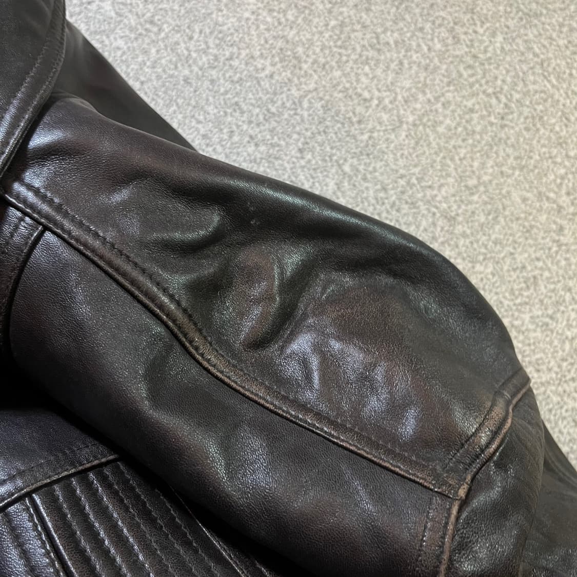 VINTAGE 빈티지 양가죽 봄버자켓 상품이미지9